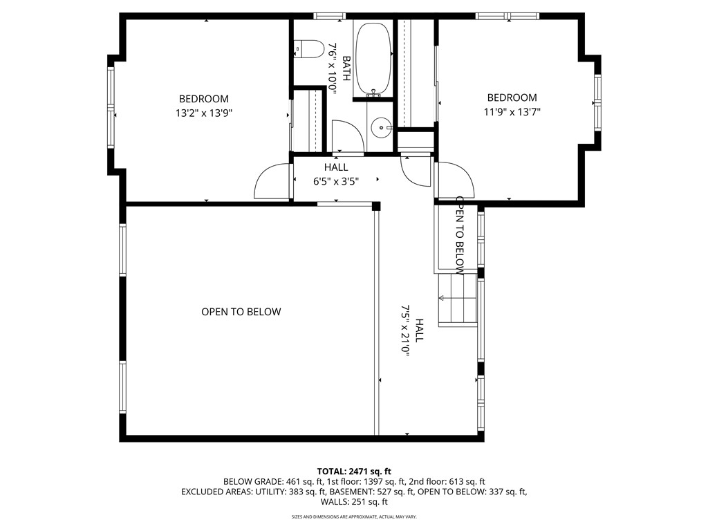 140 Joe Sweet Road Glocester, RI 02814 - Photo 47 of 48 Second level floor plan