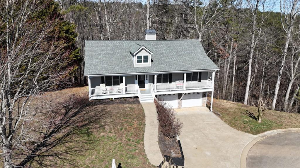 165 Horseshoe Bend Jasper, GA 30143 - Photo 38 of 44 a view of a house with pool and trees