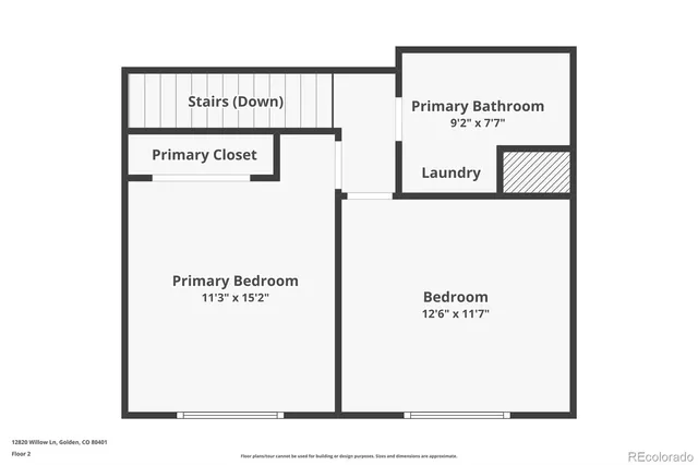 a picture of a floor plan
