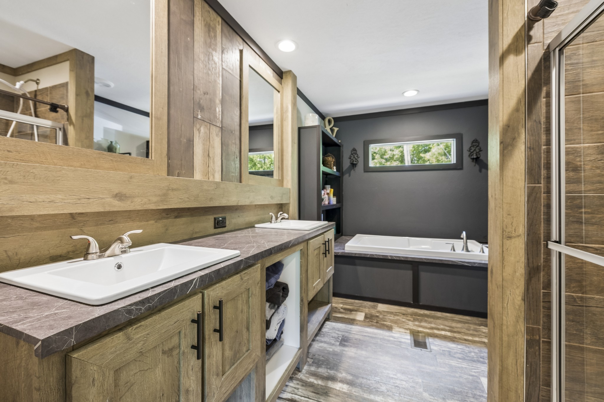 8079 Golf Club Road Mount Pleasant, TN 38474 - Photo 37 of 74 a bathroom with a sink and a mirror
