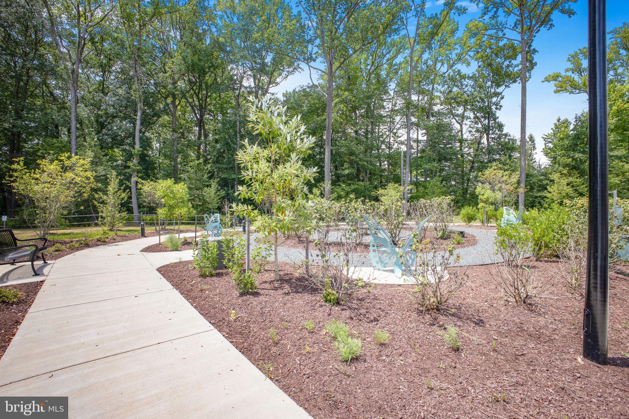 10517 Sally Ride Lane Lanham, MD 20706 - Photo 32 of 37 a view of backyard with green space