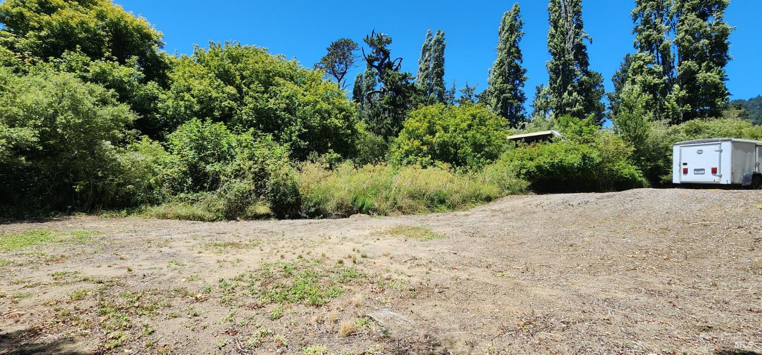 23001 Conifer Drive Monte Rio, CA 95462 - Photo 13 of 20 Slight slope where the land transitions to the lower level that is riverfront.