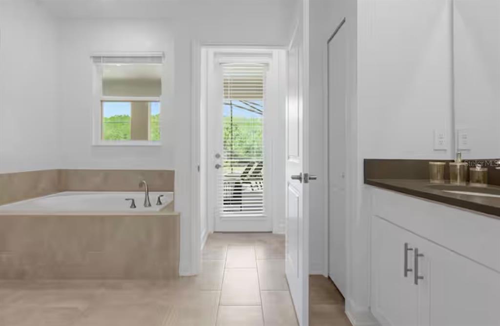 2992 Penelope Loop Kissimmee, FL 34746 - Photo 55 of 83 a bathroom with a bathtub and a sink