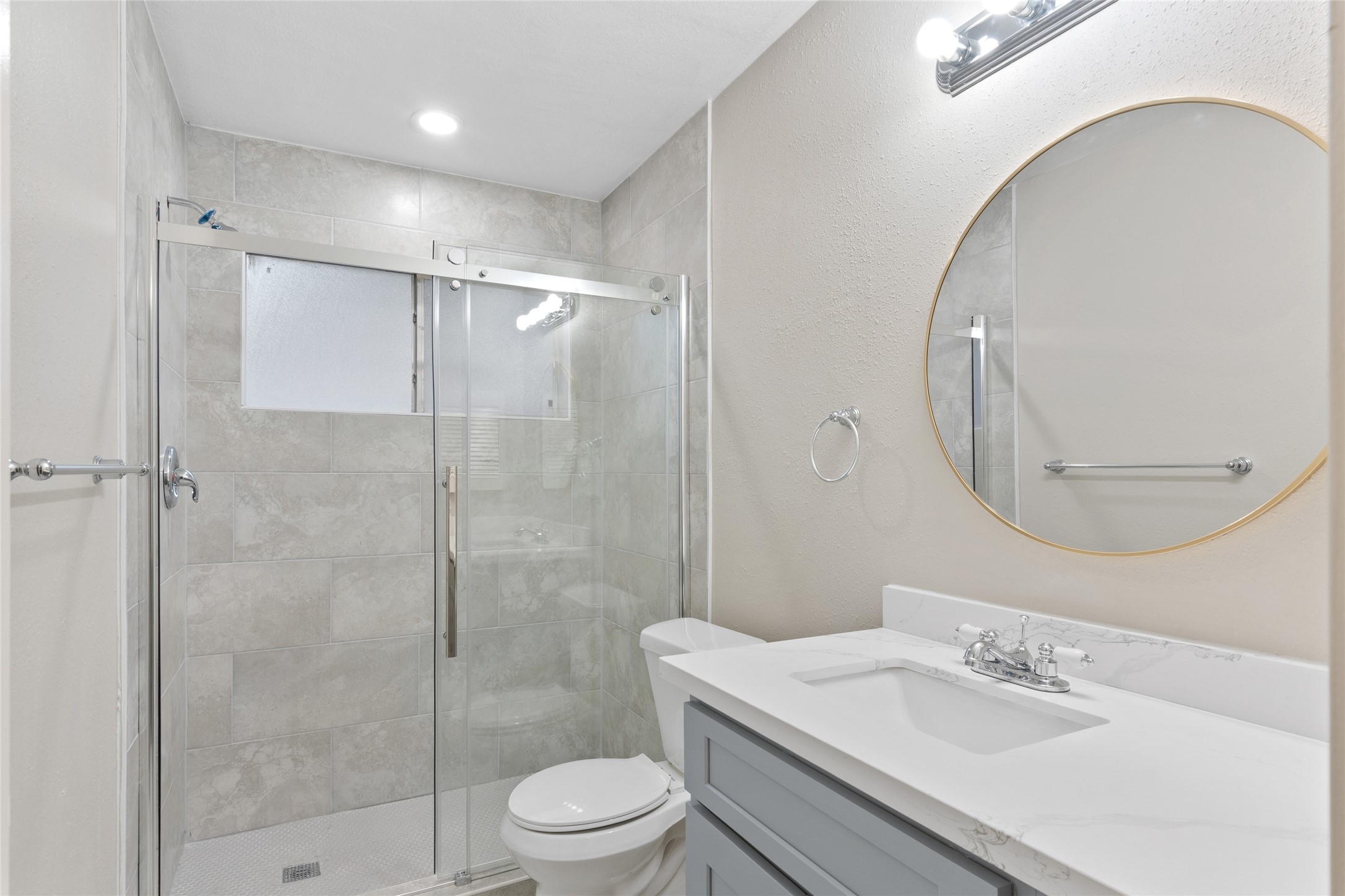 8314 Poplar Ridge Lane Humble, TX 77338 - Photo 15 of 20 a bathroom with a sink toilet and shower