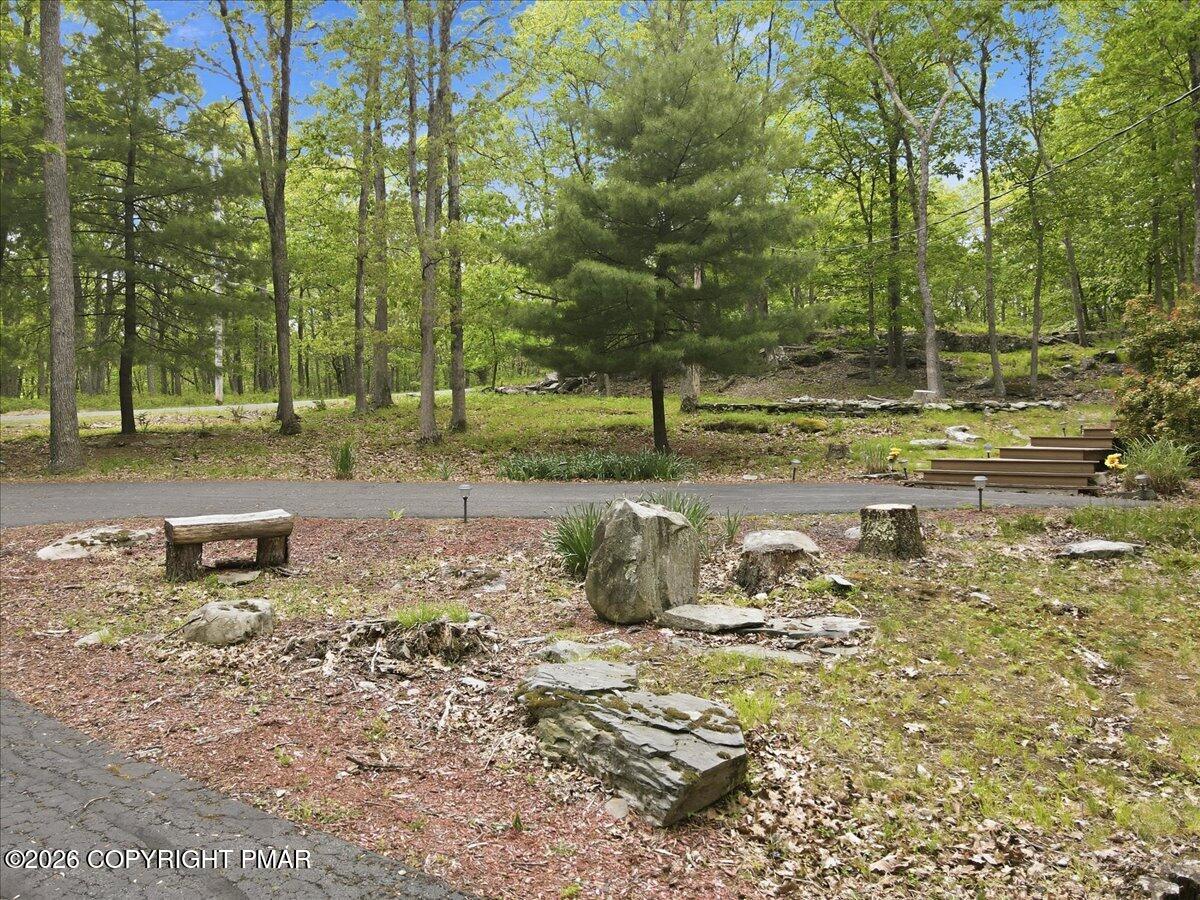 1517 Deer Run East Bushkill, PA 18324 - Photo 37 of 42 a view of a yard with of trees