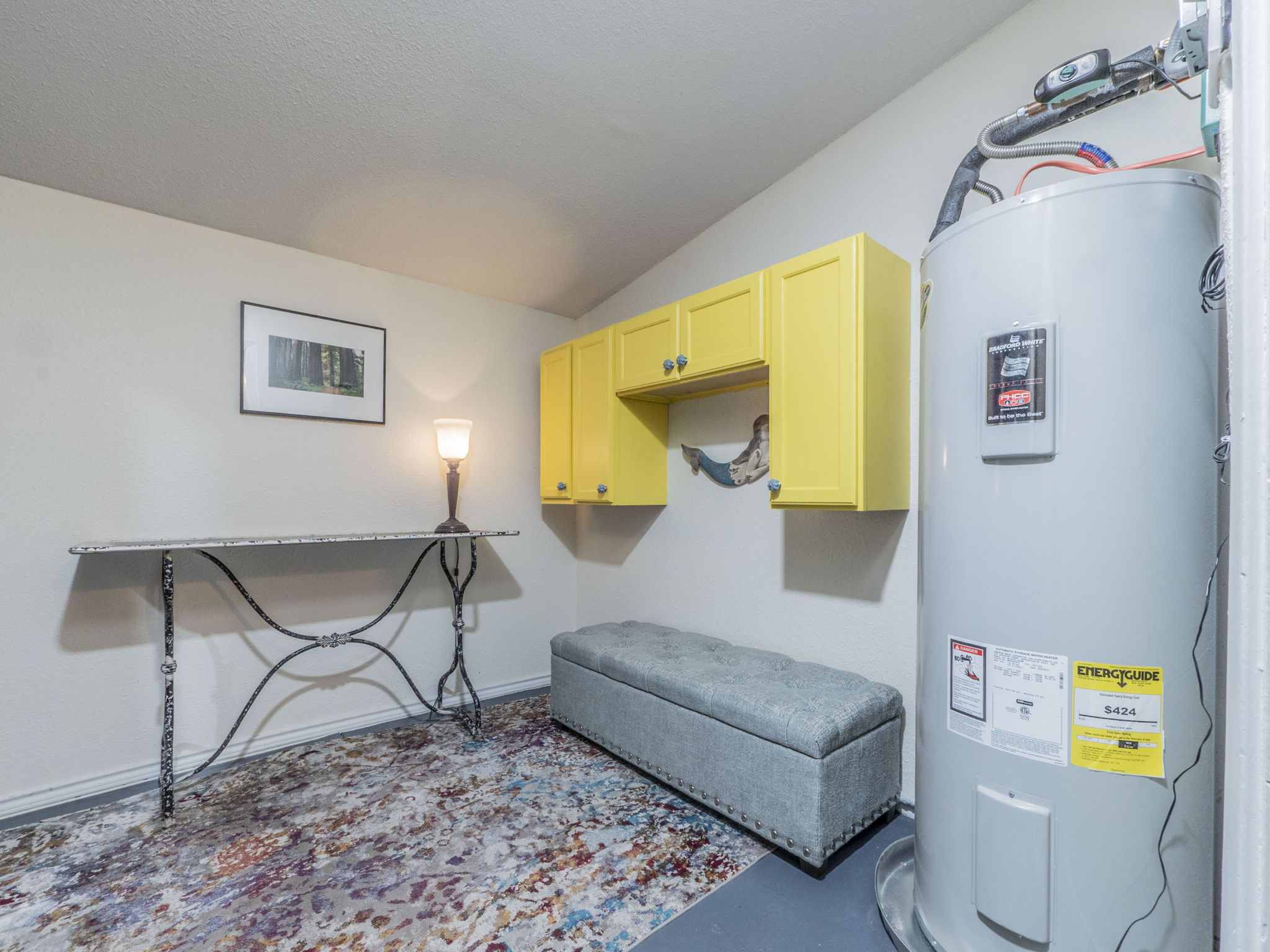 11012 3rd Street Jonestown, TX 78645 - Photo 19 of 26 The utility/laundry room located off of the flex room offers additional storage.