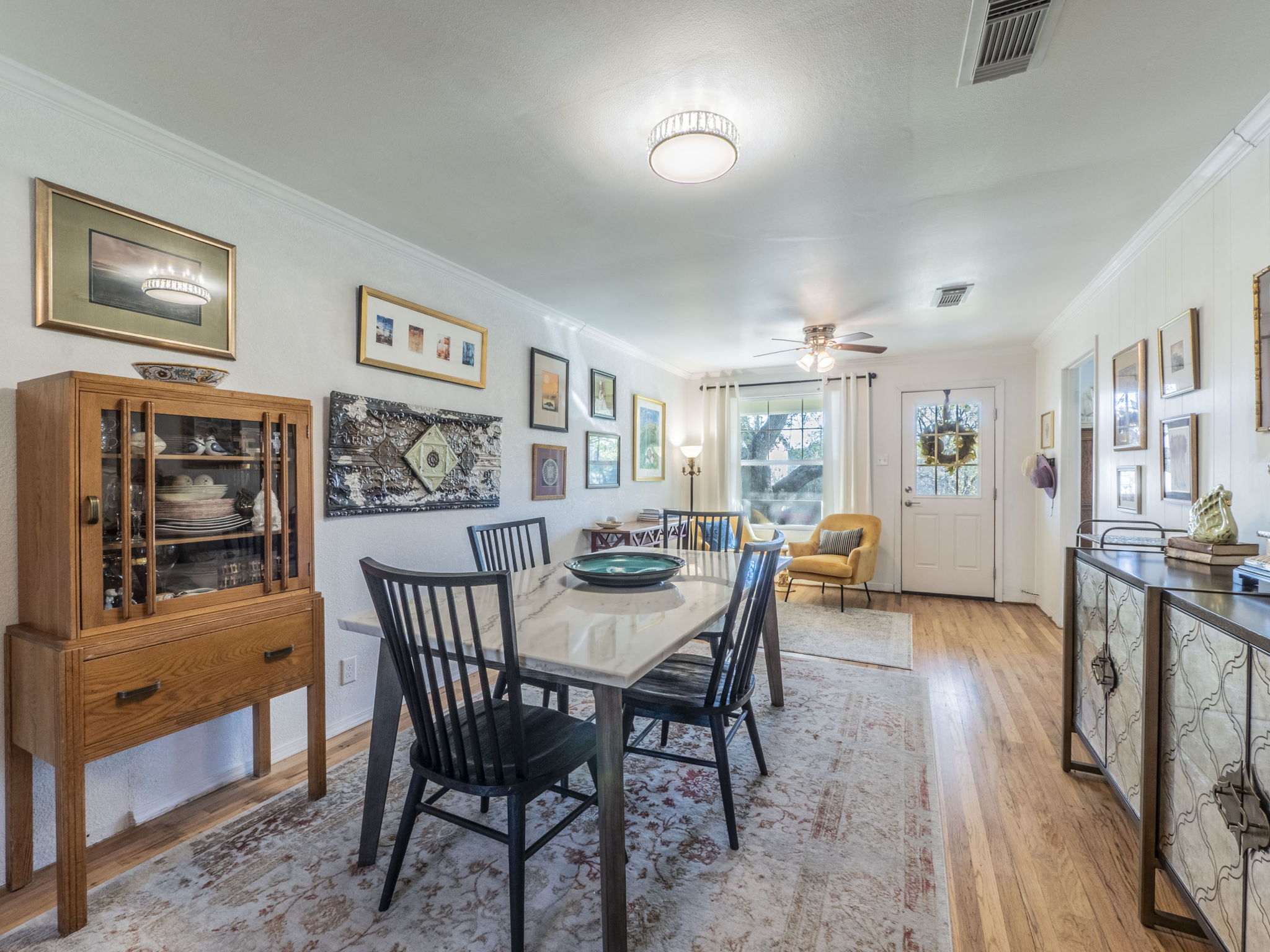 11012 3rd Street Jonestown, TX 78645 - Photo 6 of 26 Another view of the living/dining room.