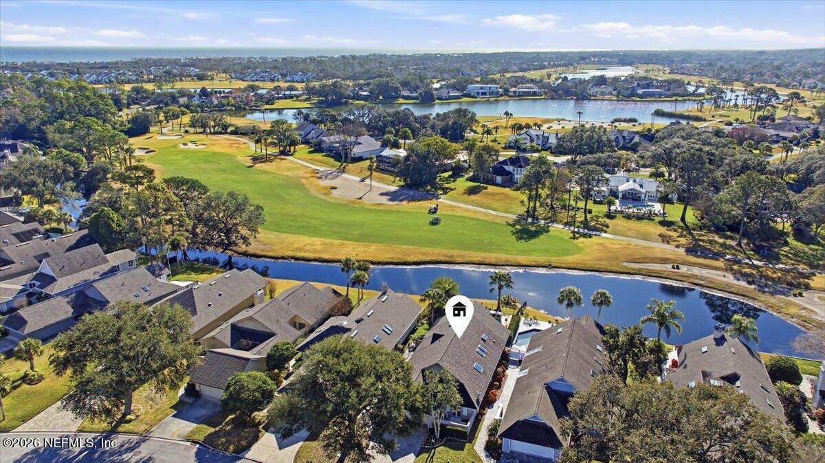 59 Troon Trace Ponte Vedra Beach, FL 32082 - Photo 26 of 26 26-Aerial To The Beach