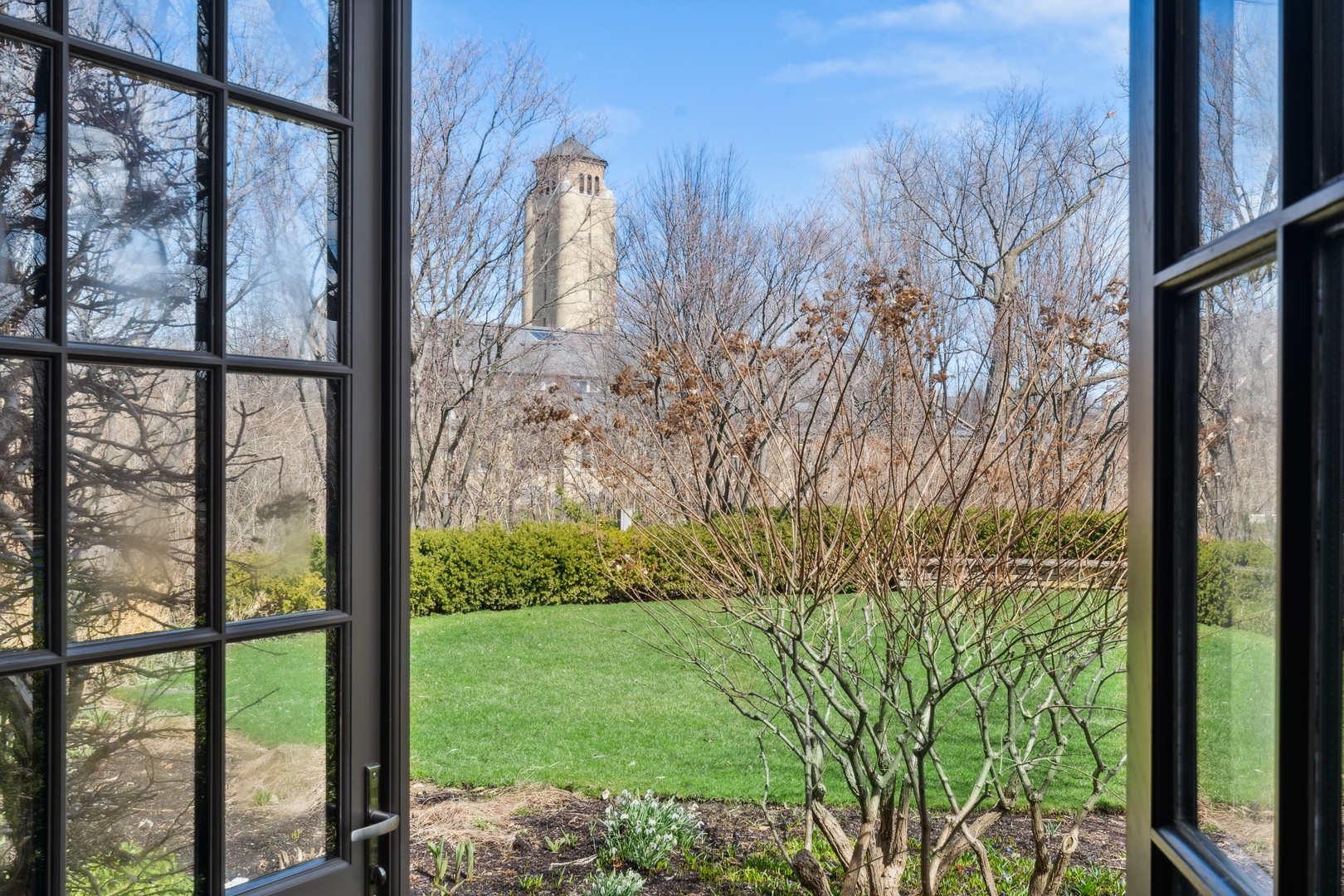 96 Ronan Road Highwood, IL 60040 - Photo 23 of 33 a view of a yard from a window