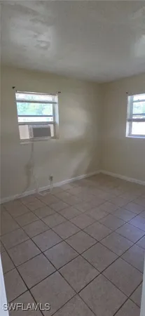 a view of empty room