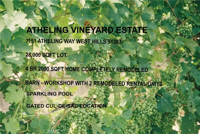 $1,599,000 | 7151 Atheling Way, West Hills, CA 91307