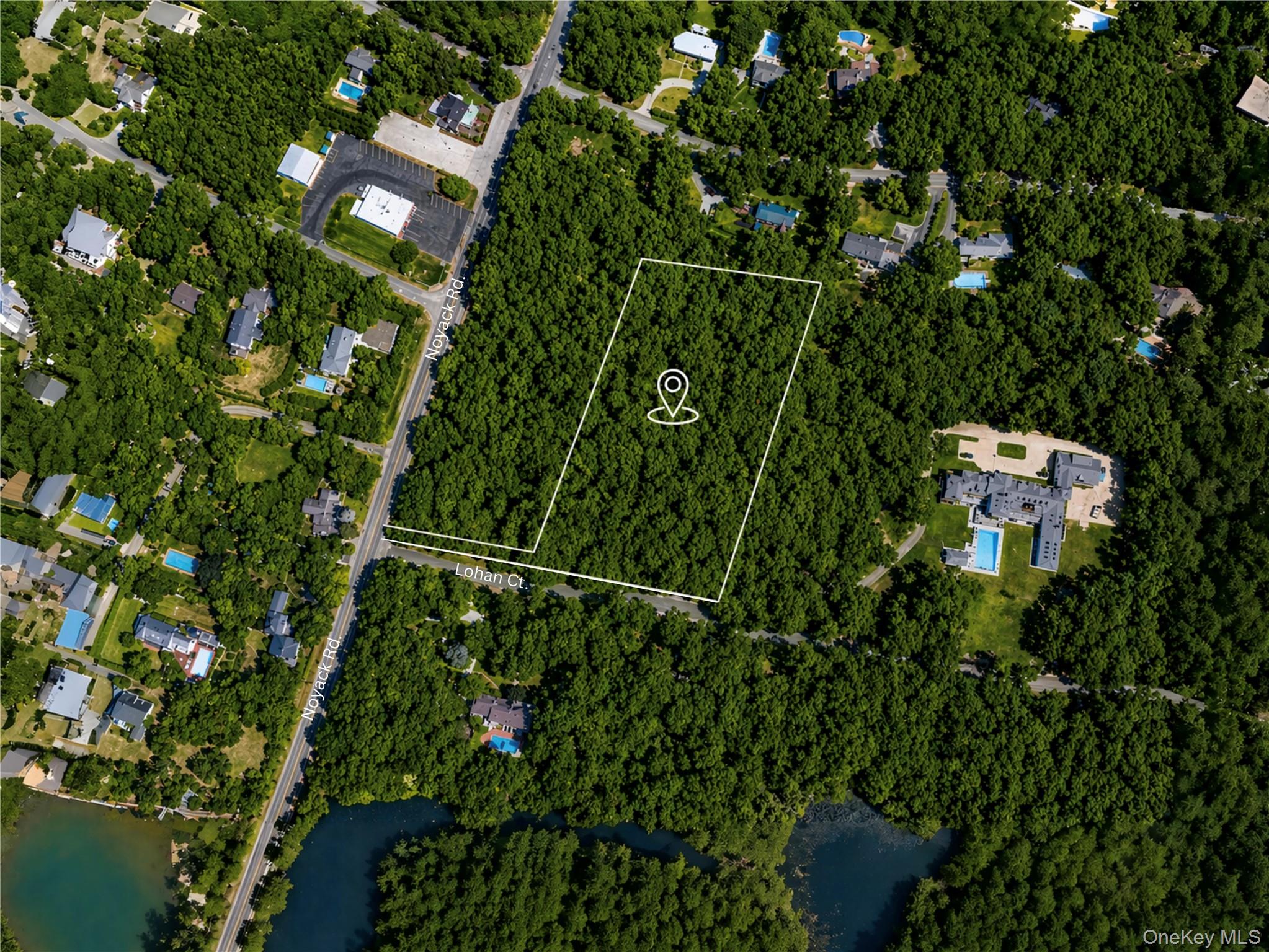 1224 Noyack Road Southampton, NY 11968 - Photo 2 of 2 Private wooded parcel with exceptional residential potential.