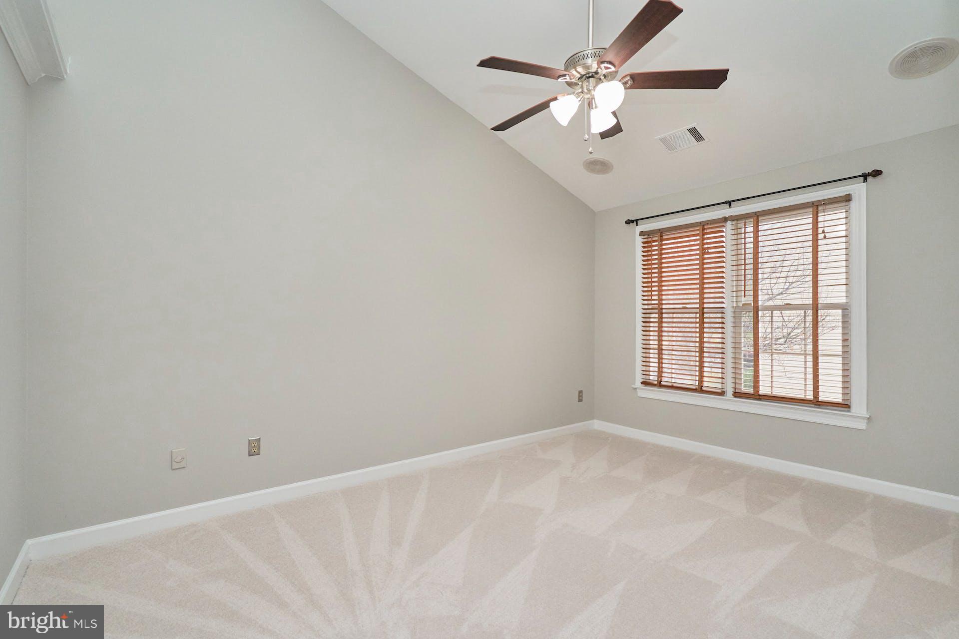 3647 Ransom Place Alexandria, VA 22306 - Photo 16 of 38 Spacious Primary Bedroom with Vaulted Ceiling