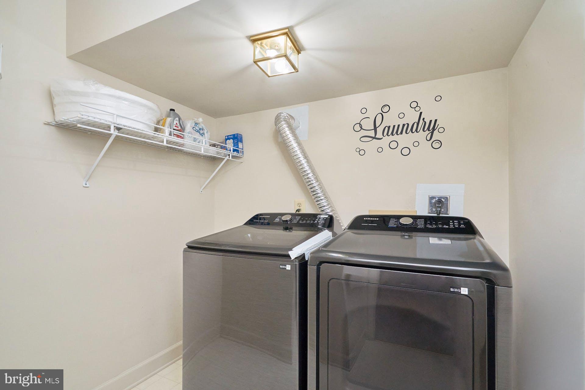3647 Ransom Place Alexandria, VA 22306 - Photo 31 of 38 Separate Laundry Room with New Washer and Dryer