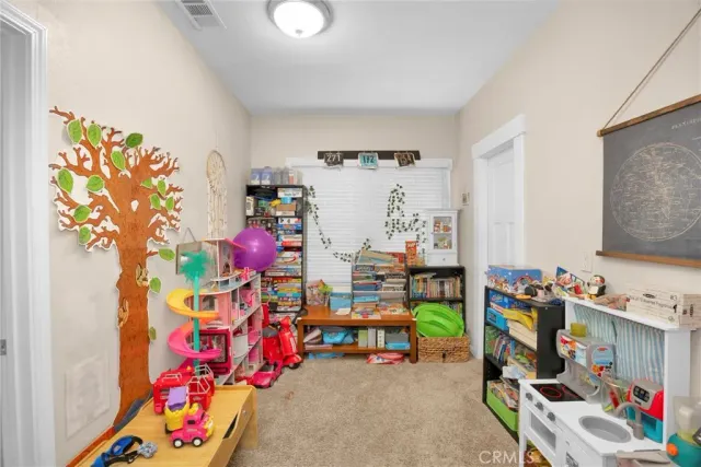 a children room with toys