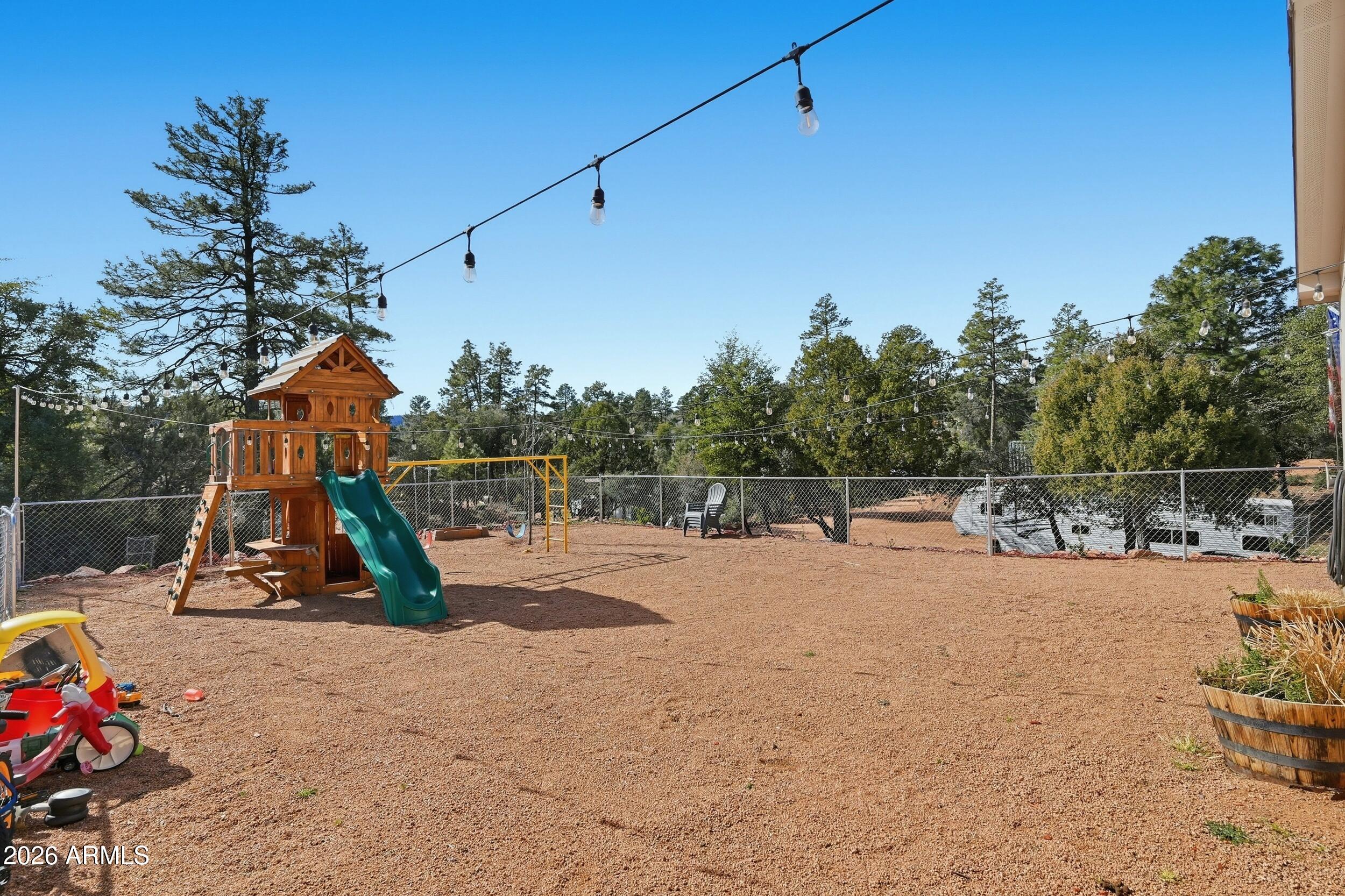 140 East Lariat Drive Payson, AZ 85541 - Photo 23 of 32 a view of outdoor space with a slide