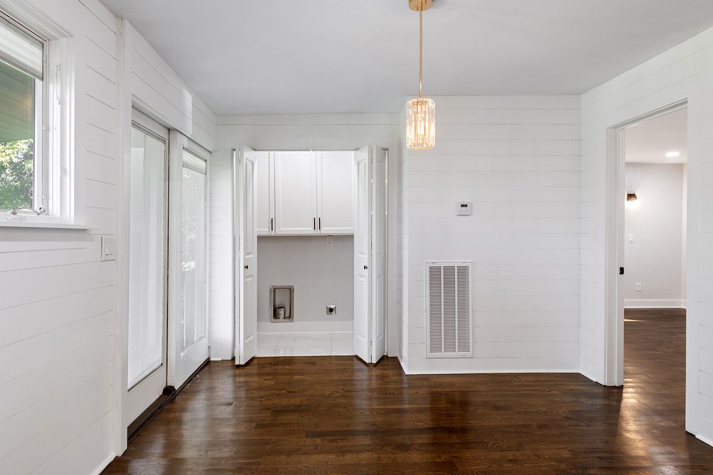 1124 Apple Street Lewisburg, TN 37091 - Photo 14 of 24 a view of empty room with wooden floor and window