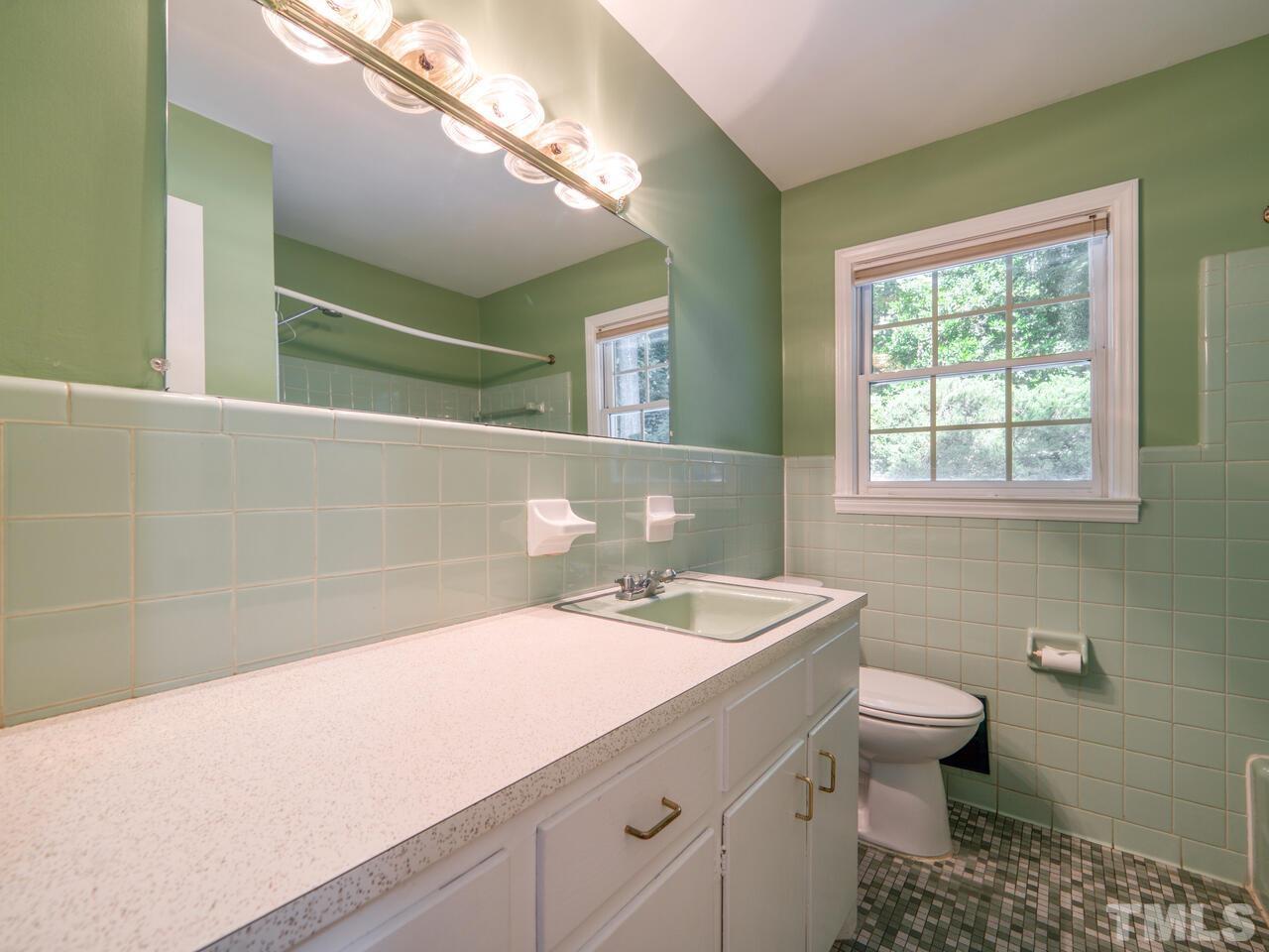 115 Old Oxford Road Chapel Hill, NC 27514 - Photo 38 of 54 a bathroom with a sink a toilet and a window