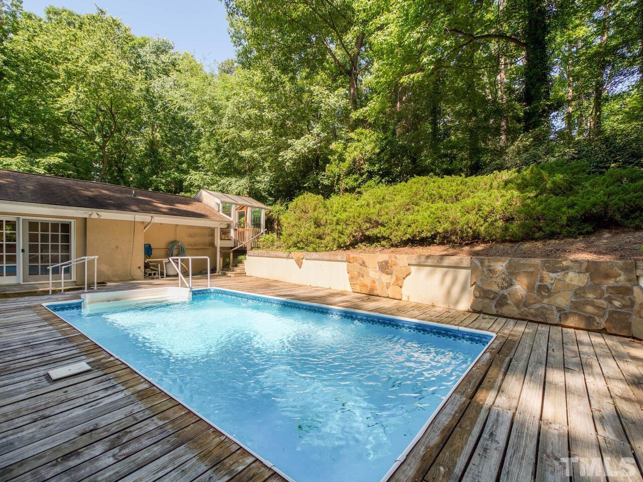 115 Old Oxford Road Chapel Hill, NC 27514 - Photo 43 of 54 swimming pool view with a seating space