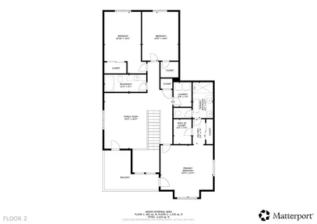 a picture of a floor plan