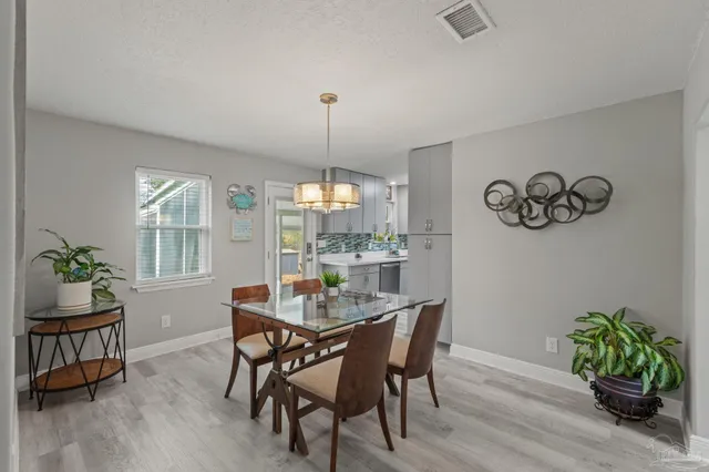 a kitchen with stainless steel appliances a stove sink and microwave