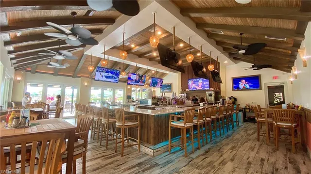 a view of a bar restaurant