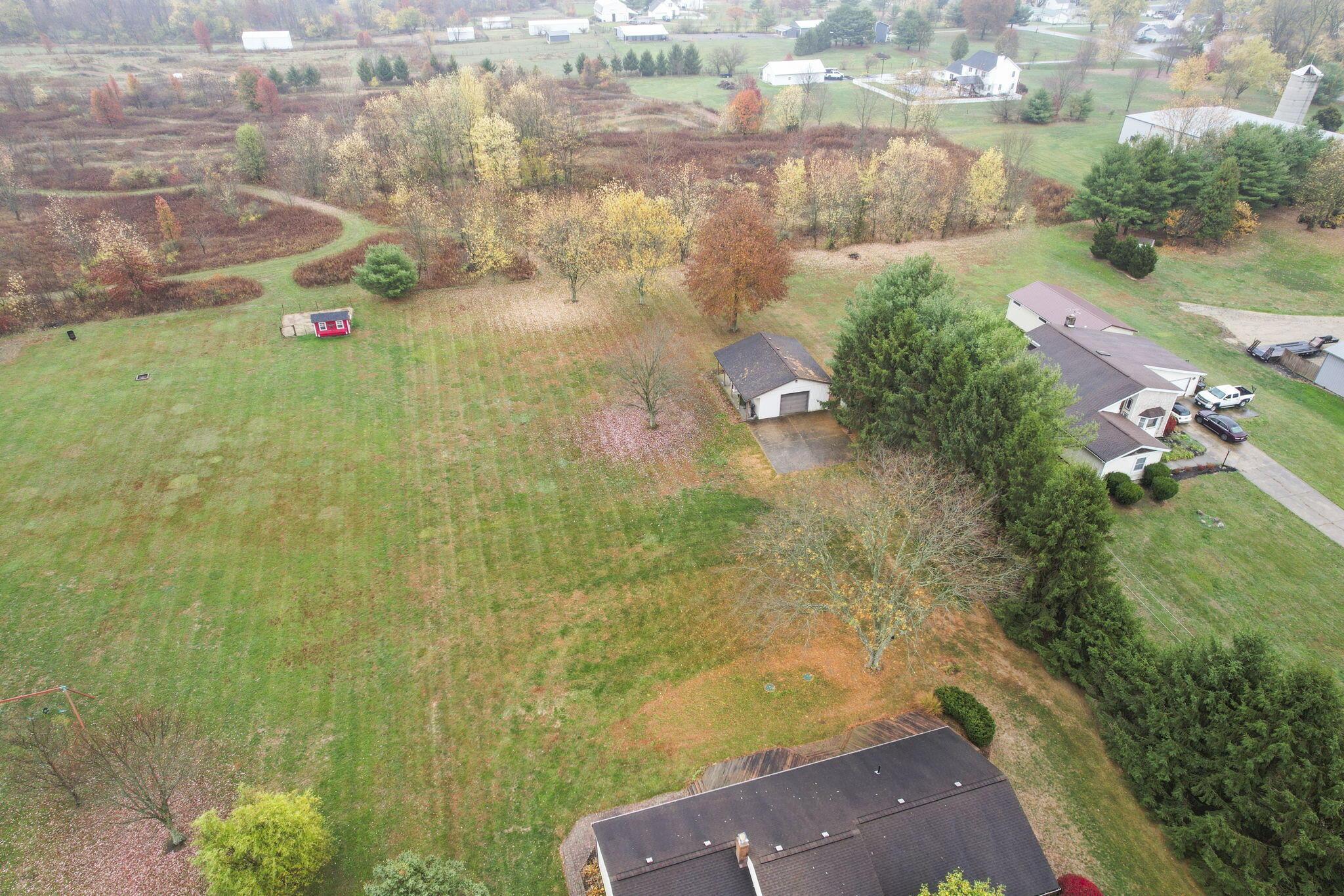 6283 York Road Southwest Pataskala, OH 43062 - Photo 43 of 45 Aerial of the back yard