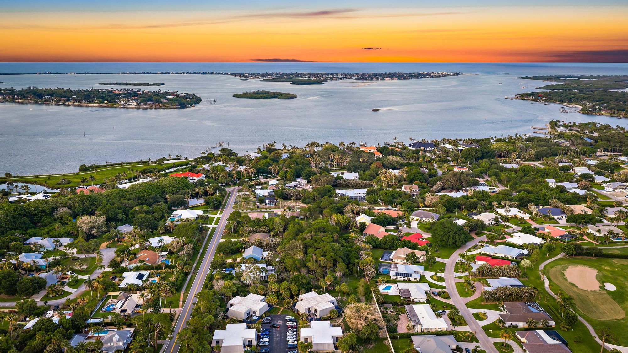 3840 Jefferson Street Stuart, FL 34997 - Photo 32 of 36 Aerial View