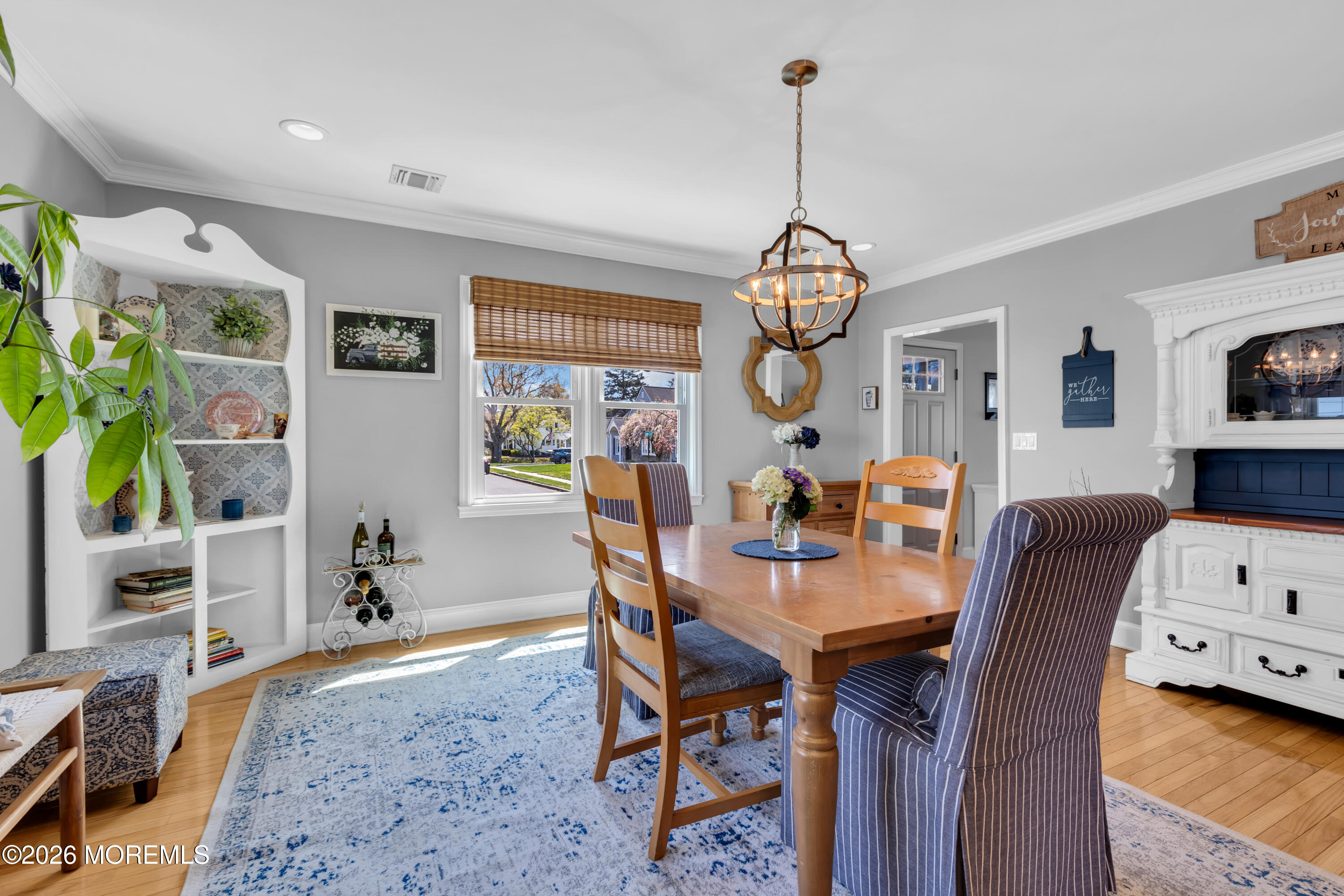 177 Navesink River Road Red Bank, NJ 07701 - Photo 18 of 48 a view of a dining room with furniture and wooden floor