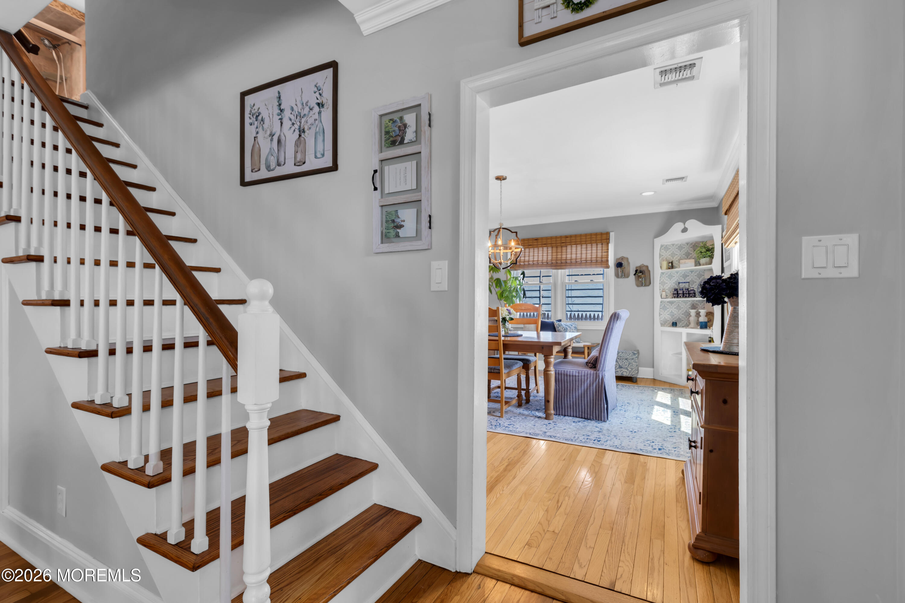177 Navesink River Road Red Bank, NJ 07701 - Photo 37 of 48 a view of entryway livingroom and hall with wooden floor