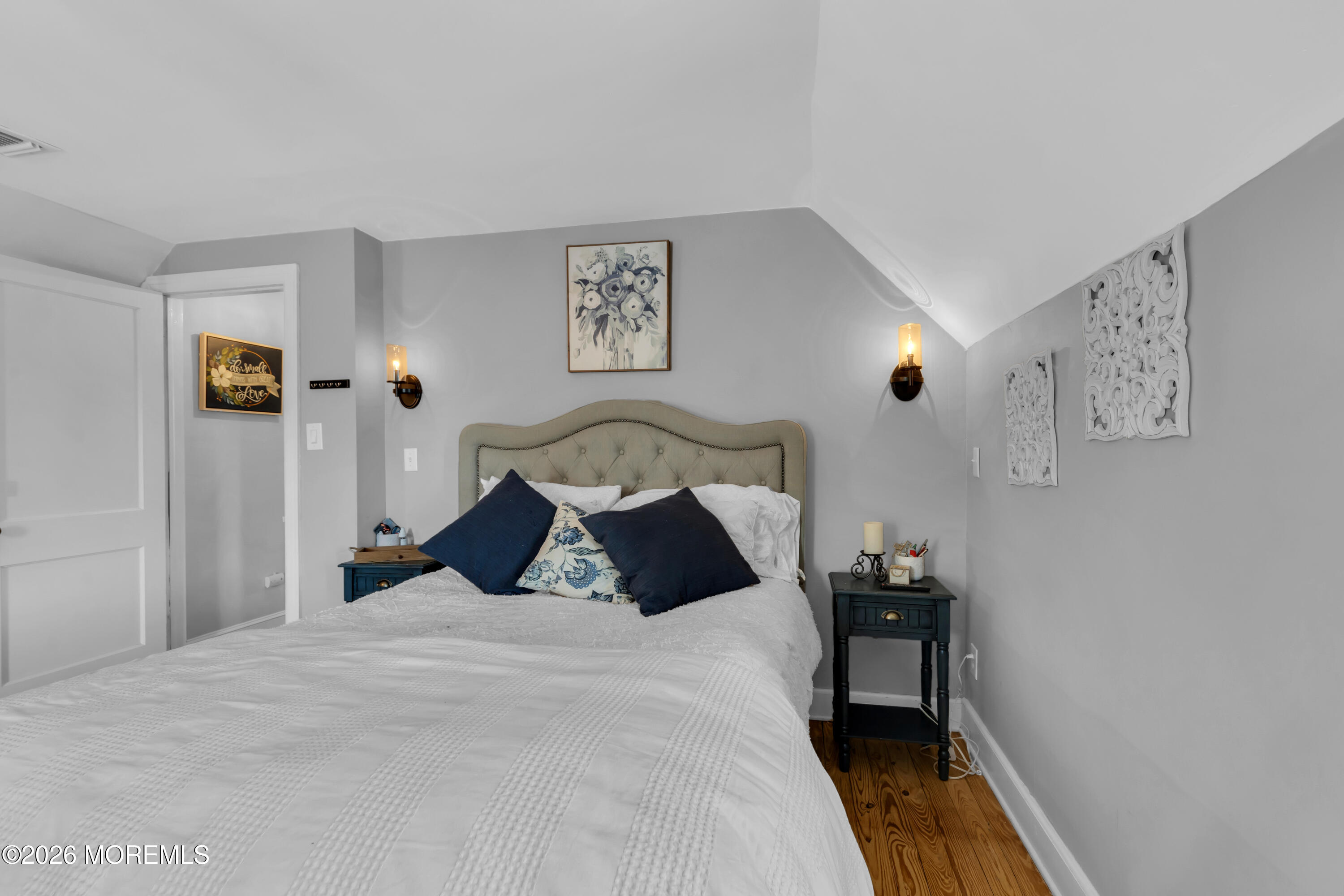 177 Navesink River Road Red Bank, NJ 07701 - Photo 40 of 48 a bedroom with a bed and a night stand