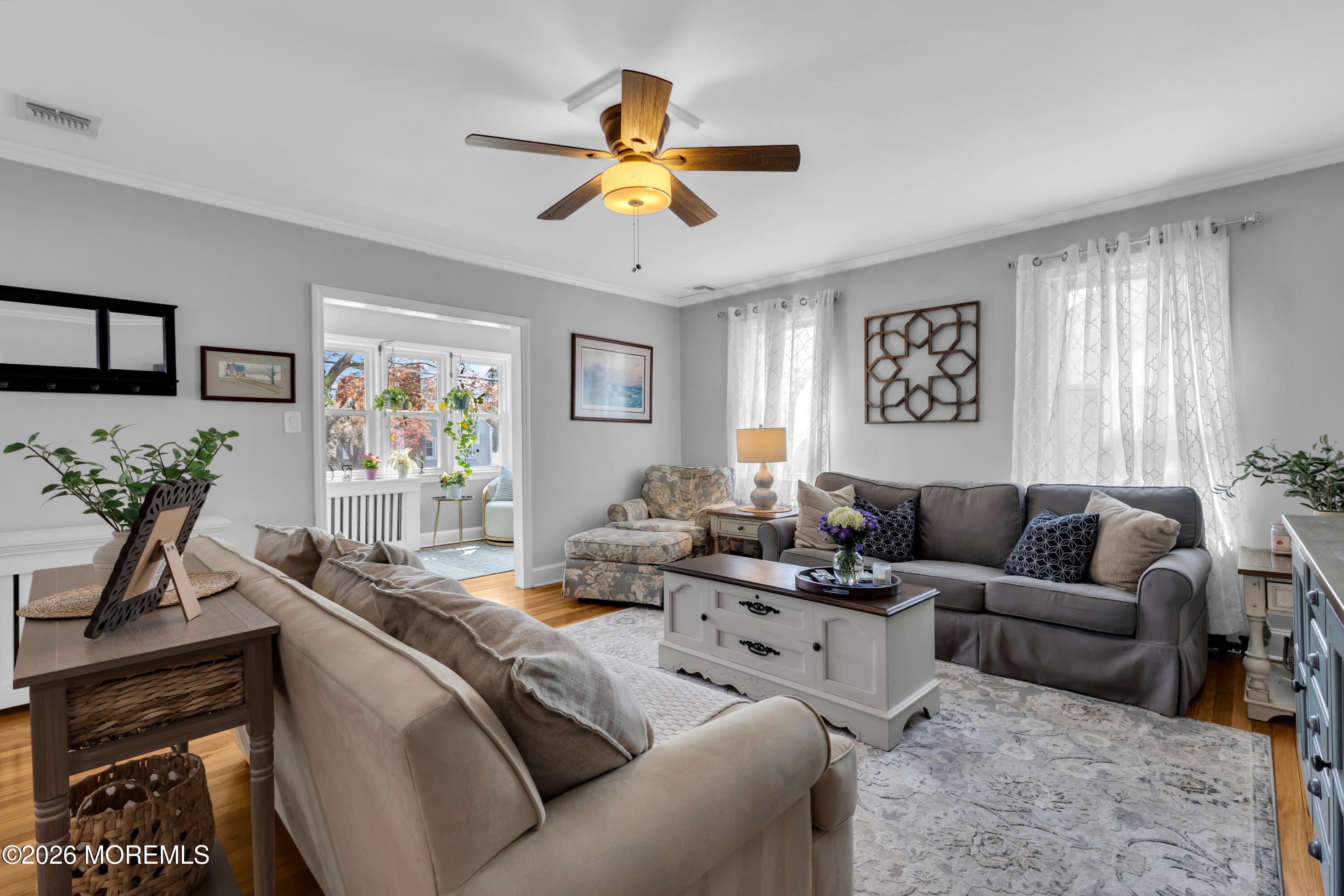 177 Navesink River Road Red Bank, NJ 07701 - Photo 5 of 48 a living room with furniture ceiling fan and a window