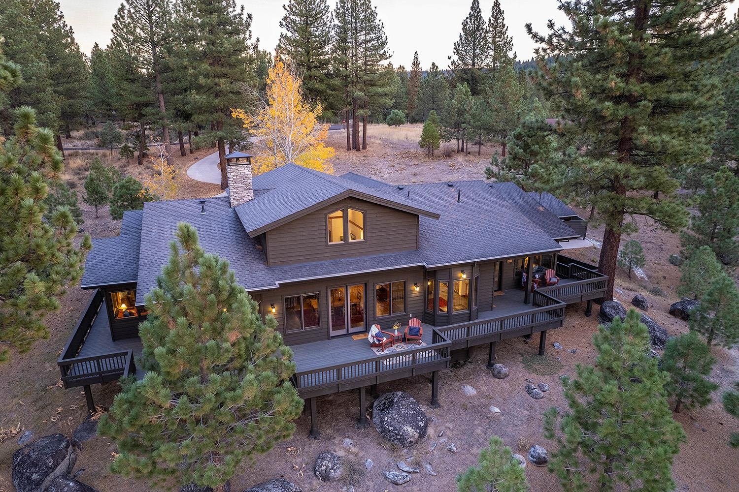 878 Deer Trail Clio, CA 96106 - Photo 21 of 21 an aerial view of a house