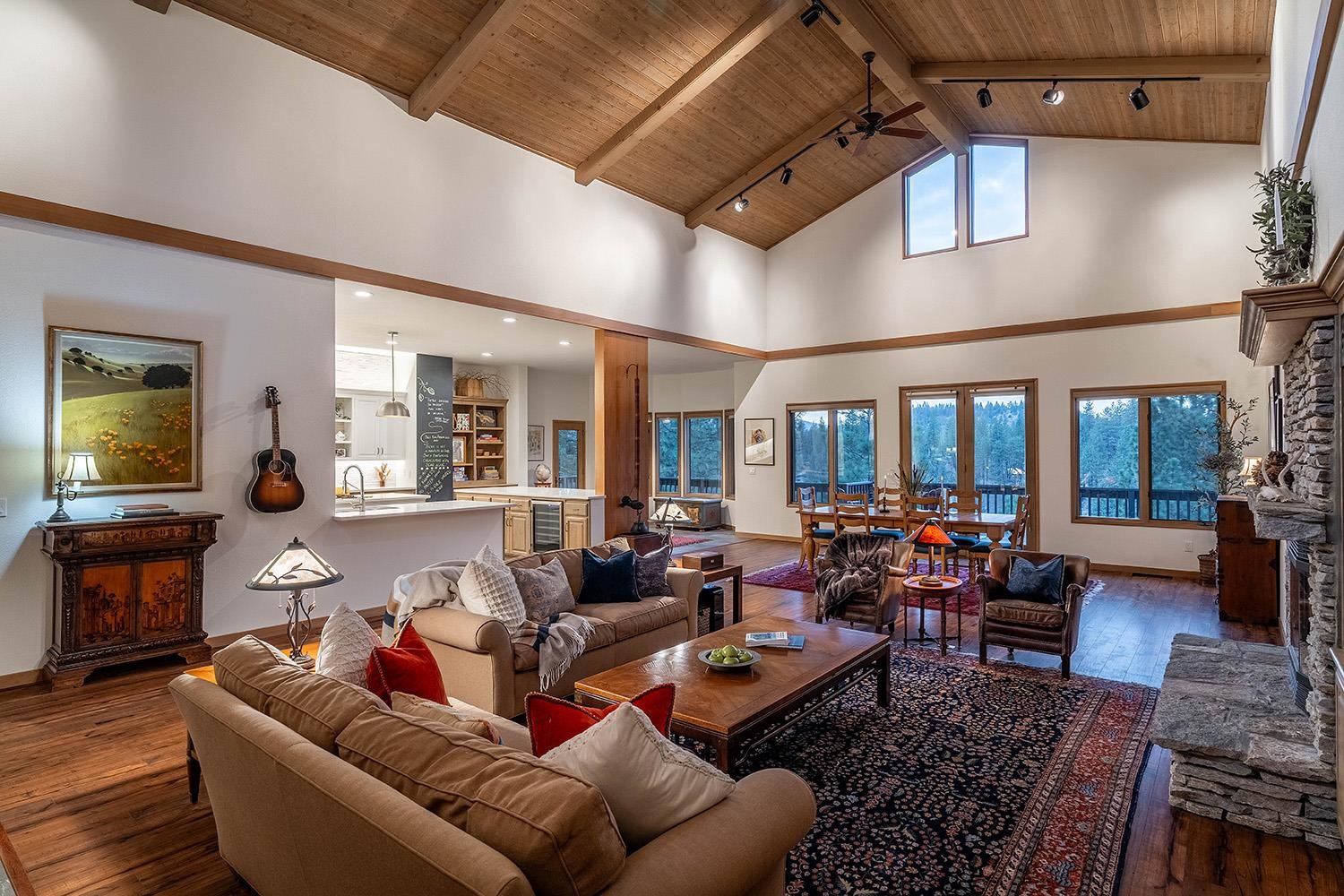 878 Deer Trail Clio, CA 96106 - Photo 4 of 21 a living room with furniture and a large window