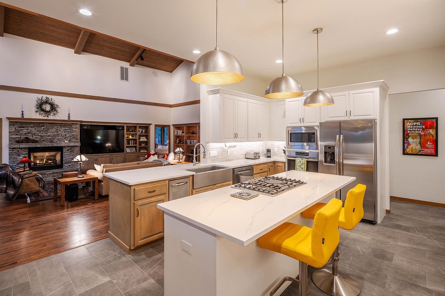 878 Deer Trail Clio, CA 96106 - Photo 6 of 21 a kitchen that has a lot of cabinets in it