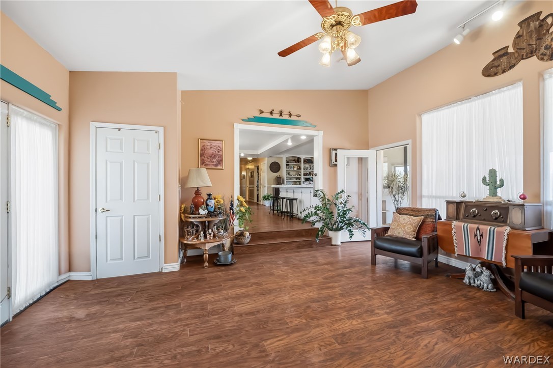 2401 North Stephan Road Kingman, AZ 86401 - Photo 25 of 92 a living room with furniture and a large window