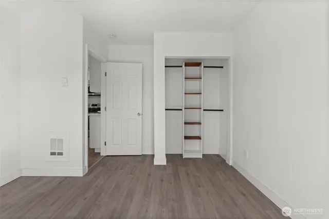wooden floor in an empty room