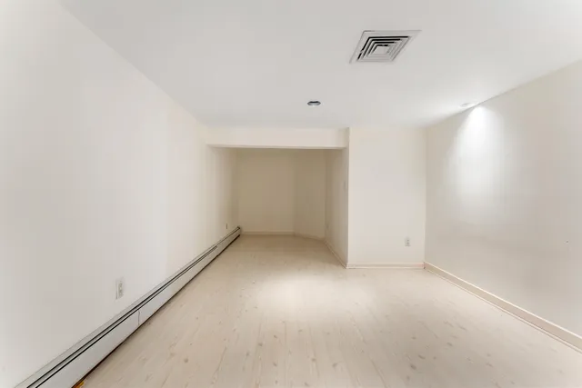 an empty room with a empty space