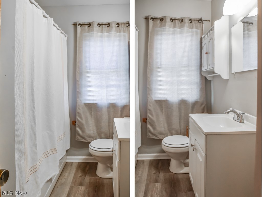 1266 Inman Street Akron, OH 44306 - Photo 12 of 17 Full bath with a new vanity.