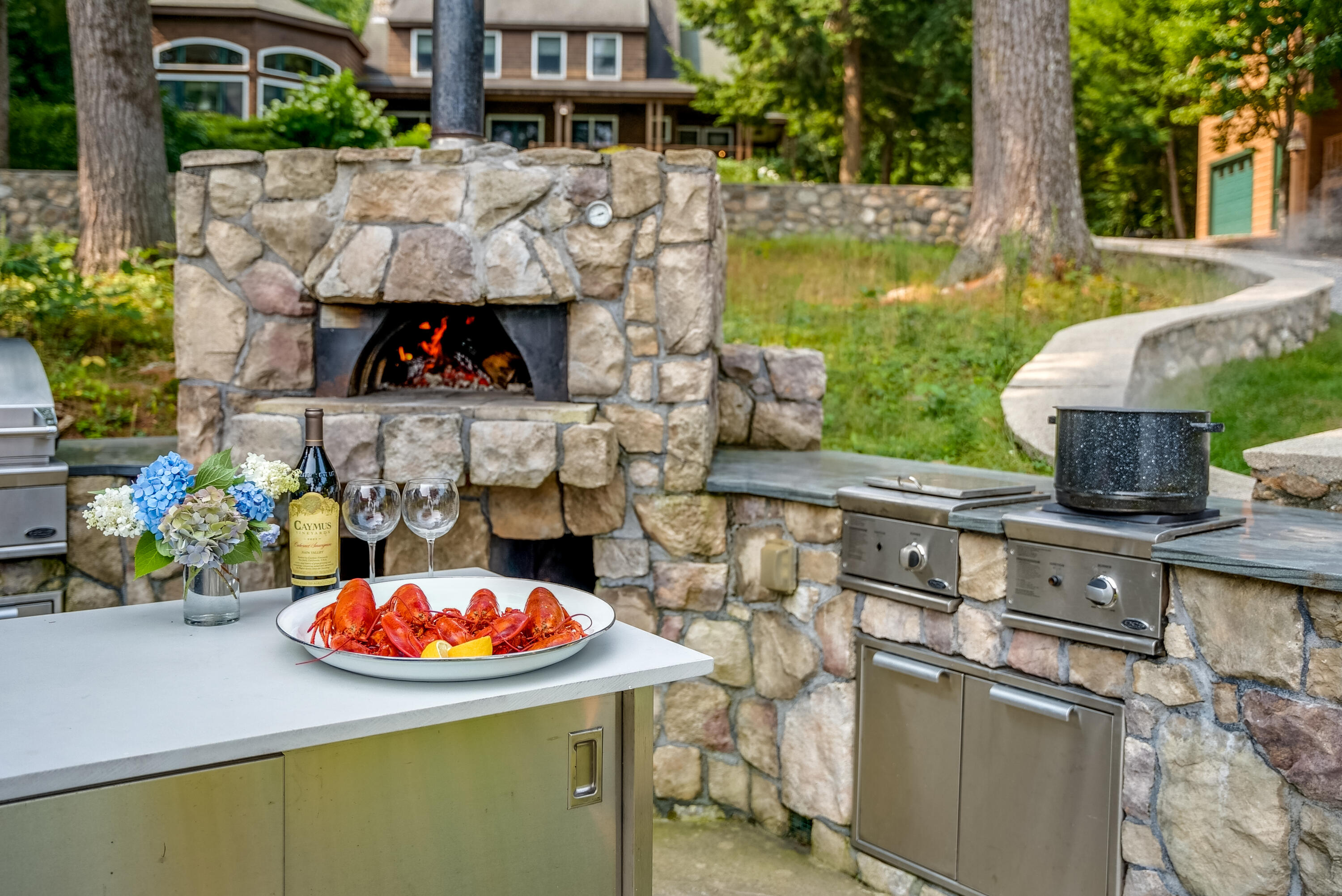 224 Ledges Road Naples, ME 04055 - Photo 7 of 92 Outdoor Kitchen
