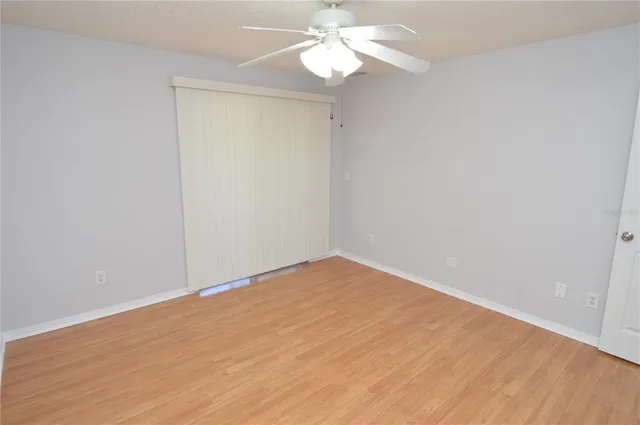 a view of a lake with a big yard