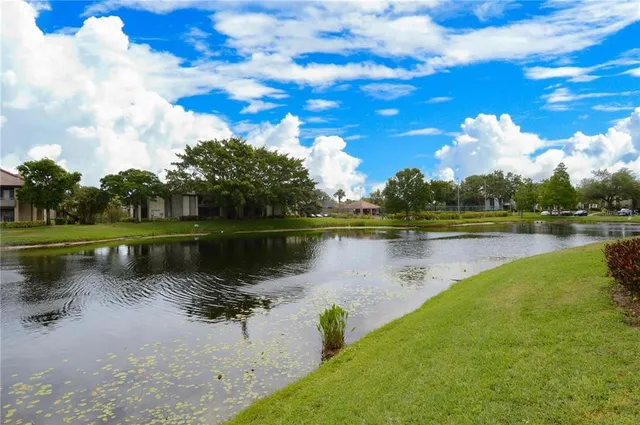 a view of a city with an ocean