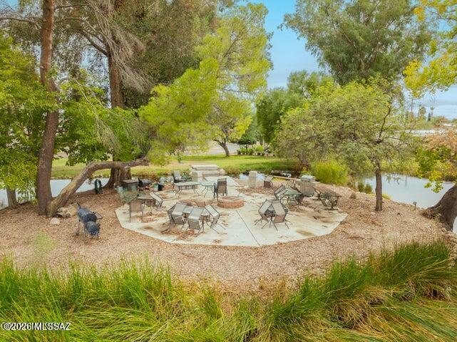 4550 North Flowing Wells Road, Unit 65 Tucson, AZ 85705 - Photo 13 of 50 a view of back yard of the house