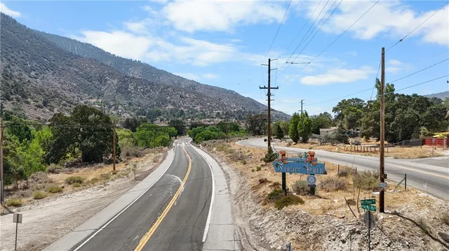 a view of a backyard of a house