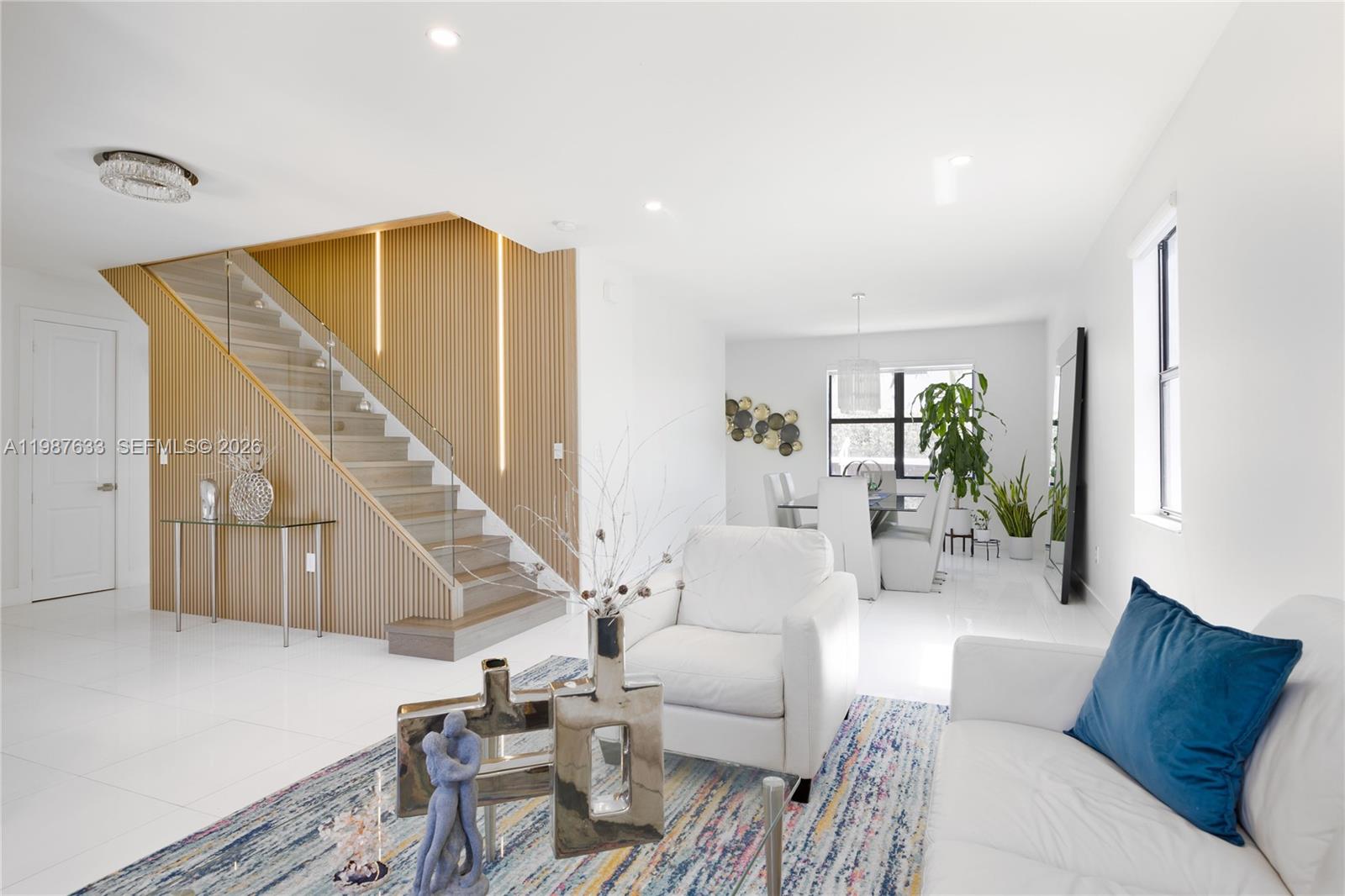 2981 Southwest 149th Avenue Miami, FL 33185 - Photo 5 of 30 a living room with furniture and wooden floor