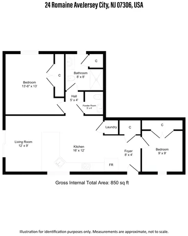 $587,000 | 24 Romaine Avenue, Unit A1, Jersey City, NJ 07306