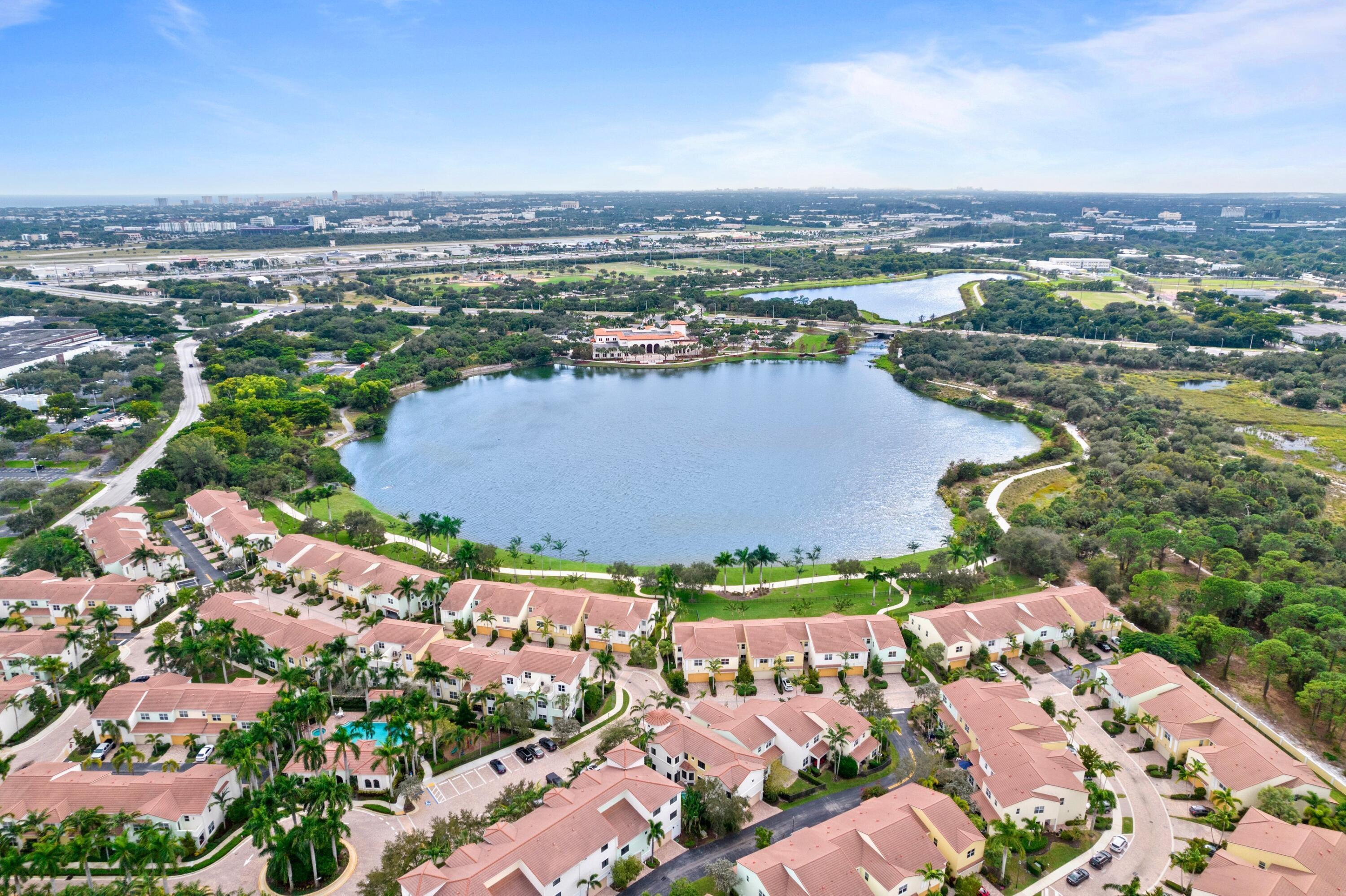 1439 Northwest 49th Lane Boca Raton, FL 33431 - Photo 31 of 41 Aerial Lake View