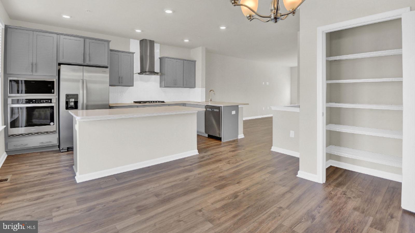 331 Ensemble Way Frederick, MD 21701 - Photo 8 of 27 Kitchen with Walk-In Pantry & Island