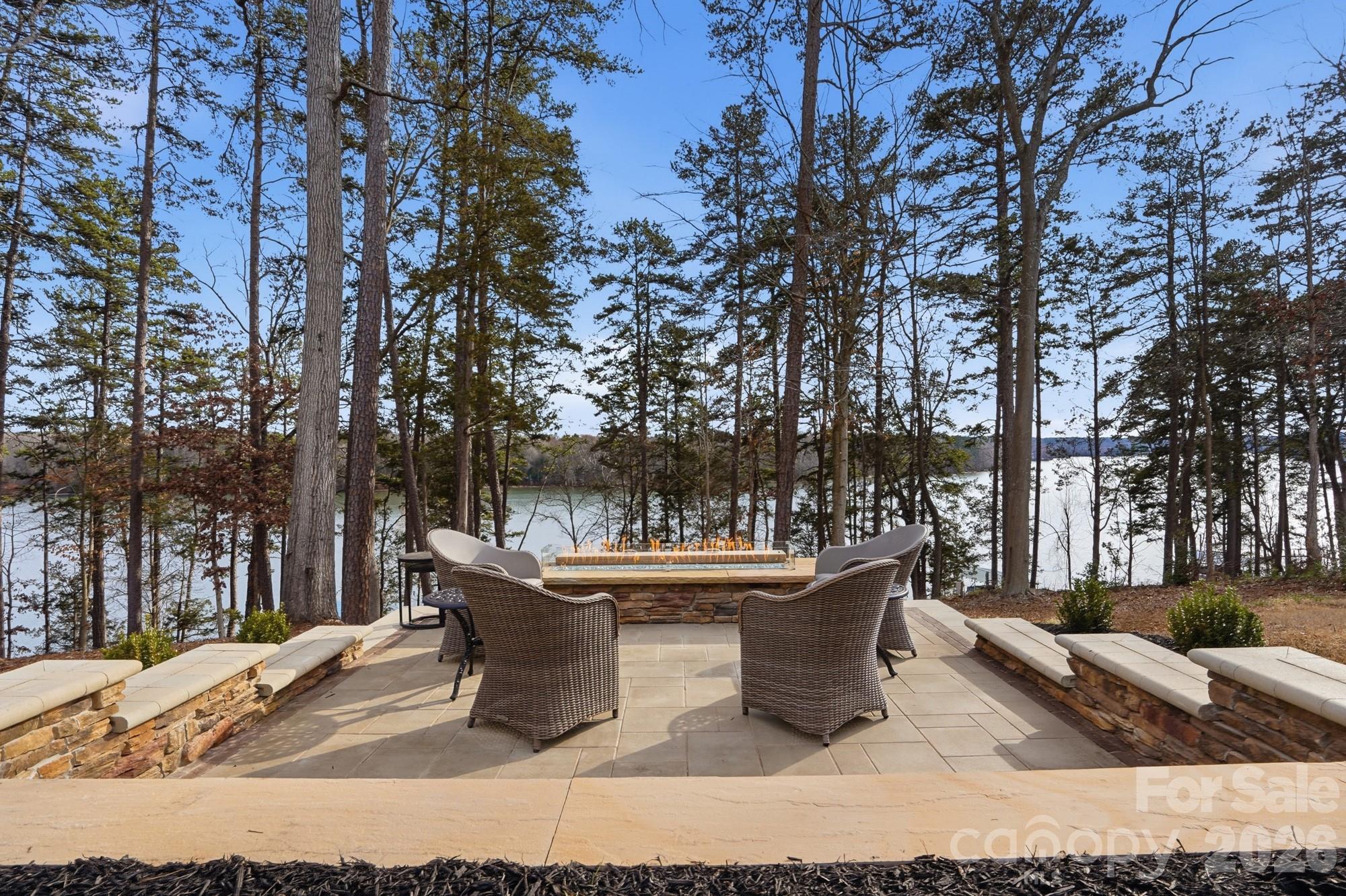 4012 Pollock View Mount Mount Holly, NC 28120 - Photo 26 of 48 a view of a backyard with sitting area
