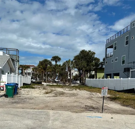 a street view with residential house